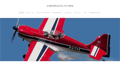 Desktop Screenshot of cabarrusflyers.com